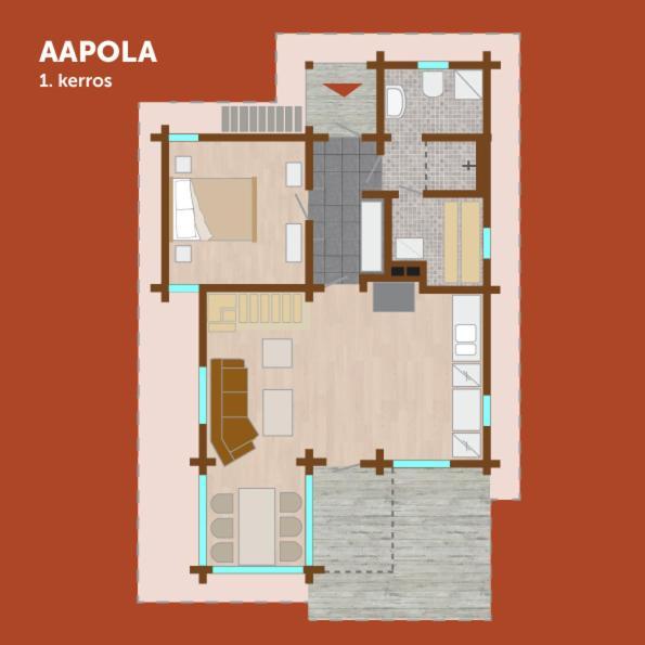 Mökki Aapola Villa Puumala Dış mekan fotoğraf